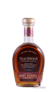 Isaac Bowman Straight Port Barrel Bourbon 750ml