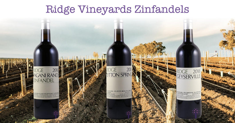 Ridge Vineyards Zinfandels