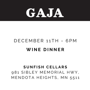 Gaja Wine Dinner 12/11