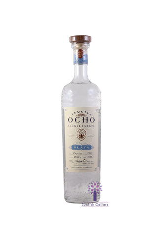 Tequila Ocho Single Estate Plata-Blanco 750ml