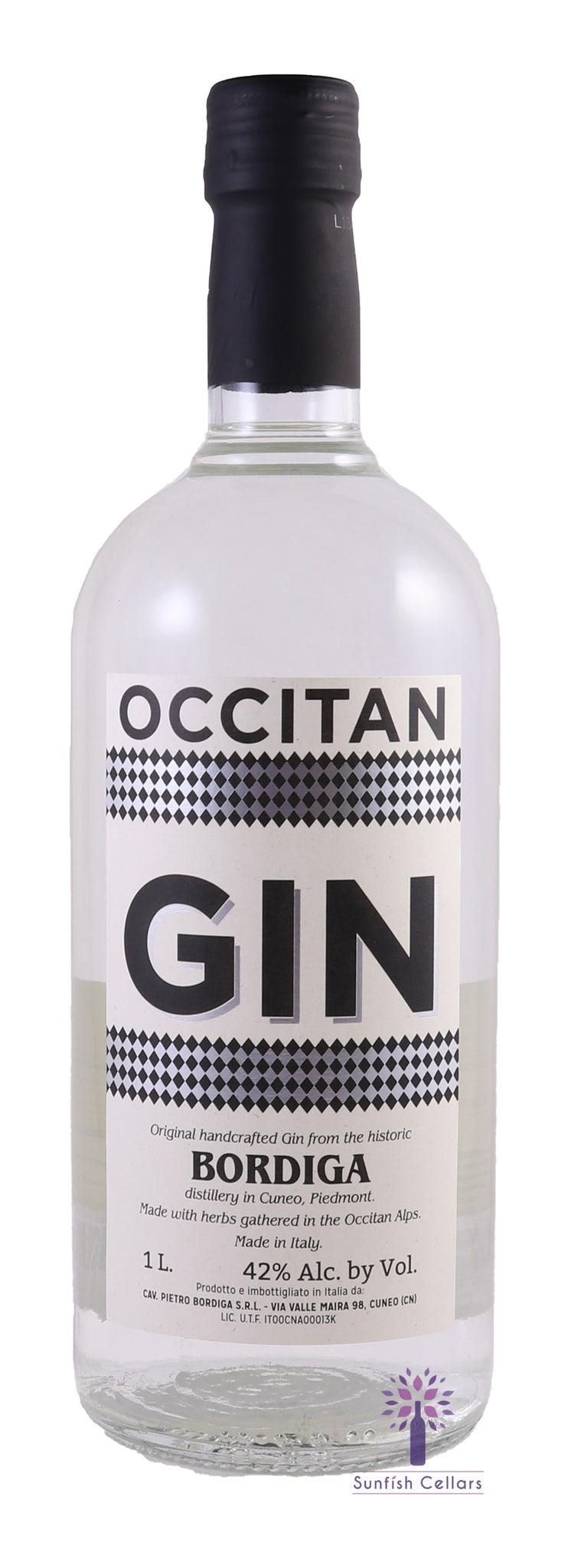 Bordiga 'Occitan' Dry Gin 1L