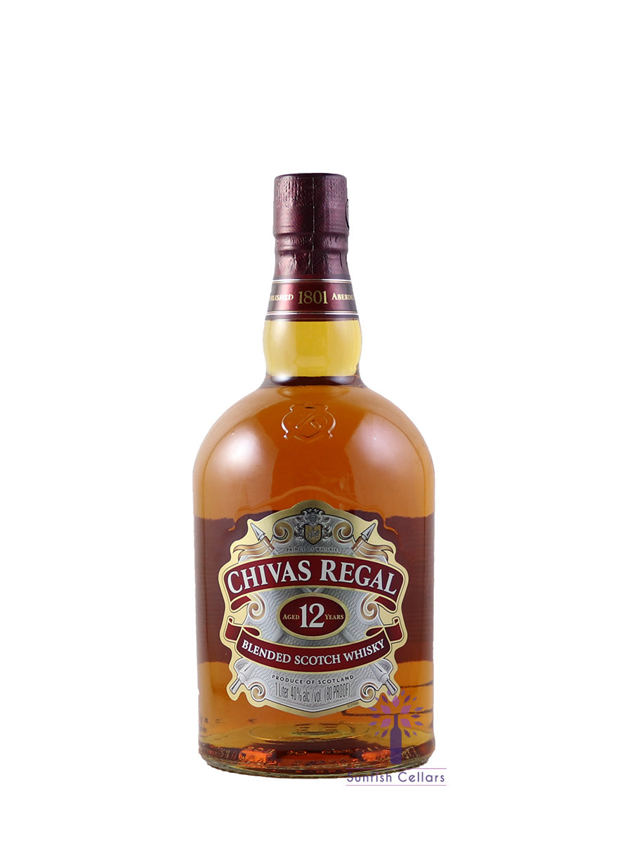 Chivas Regal 12 Year Old Blended Scotch Whisky 750ml