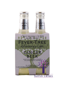 Fever Tree Light Ginger Beer 4PK