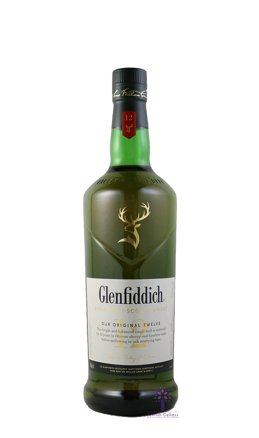 Glenfiddich 12 Year Old Scotch 1L