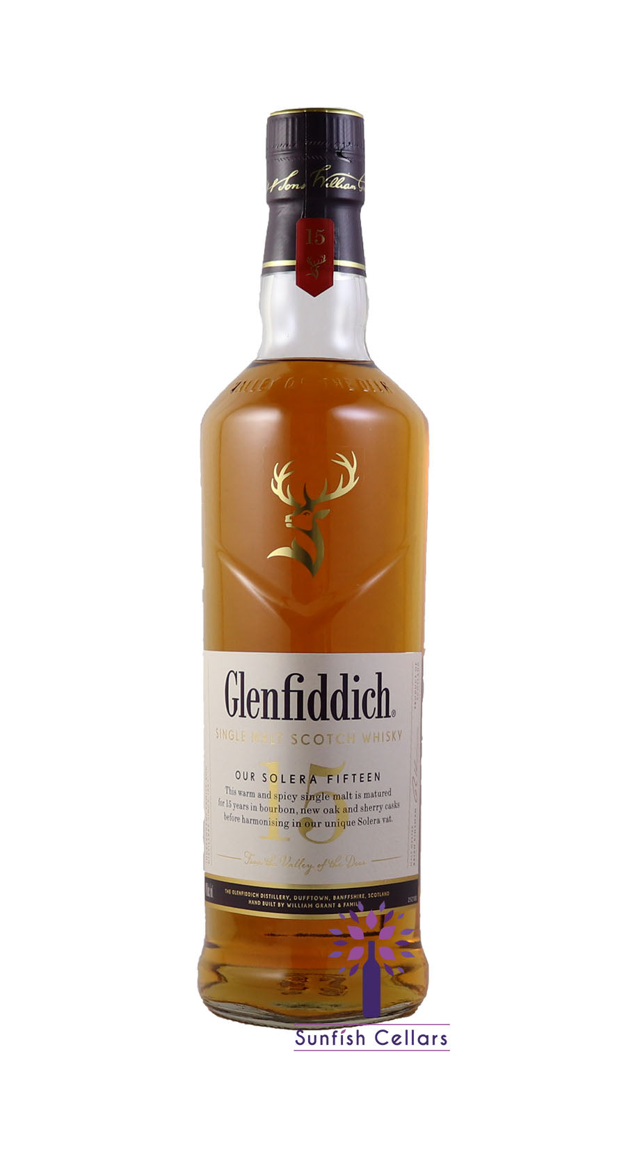 Glenfiddich 15 Year Old Scotch 750ml
