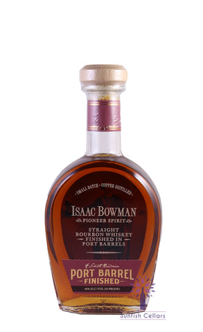 Isaac Bowman Straight Port Barrel Bourbon 750ml