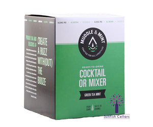 Muddle & Mint Mixer Green Tea Mint 4pk 250ml Cans