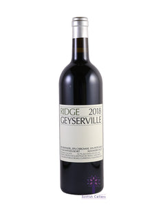 Ridge Vineyards Geyserville Zinfandel 2018