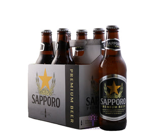 Sapporo 6pk Bottles