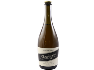 Shacksbury 'Lost and Found' Cider 750ml Bottle