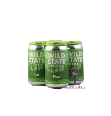 Wild State Pear Cider 4pk Cans