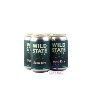 Wild State Semi-Dry Cider 4pk Cans