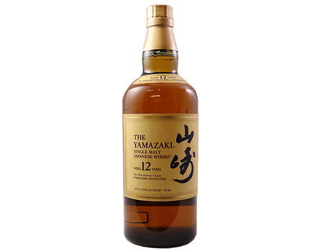 Yamazaki 12 Year Old Single Malt Whisky 750ml